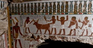Illustration for article titled Descubren dos tumbas egipcias llenas de murales prácticamente intactos